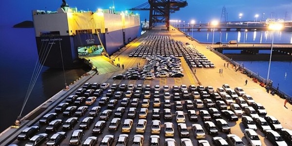 9月中國汽車出口創曆史新高